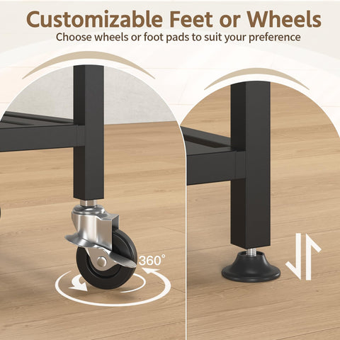 LASZOLA hollow-tray design promotes air flow and prevents moisture buildup.