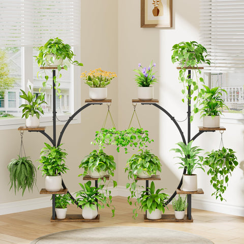 LATIBELL full-spectrum grow lights with timers and dimming feature