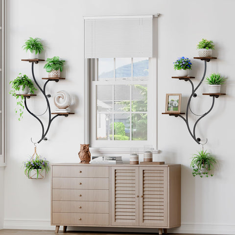LATIBELL metal wall planter showing sturdy construction