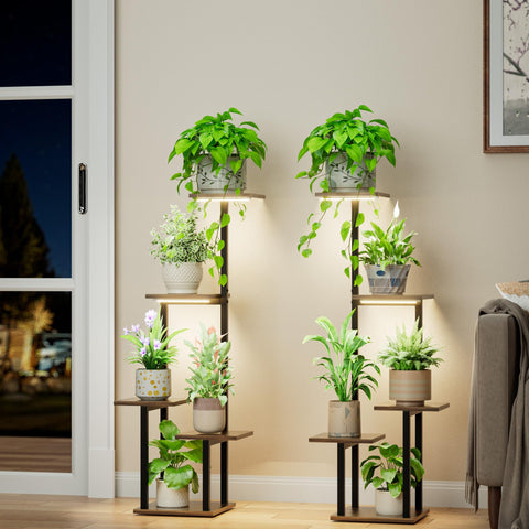 LATIBELL sturdy iron-frame plant stand offers durable display.