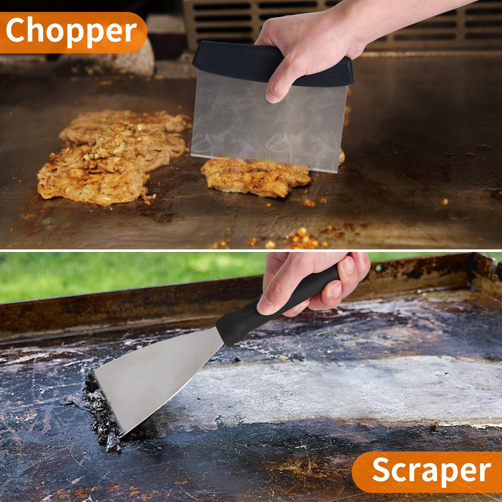 Latiret storage bag keeps all tools organized for camping or backyard grilling