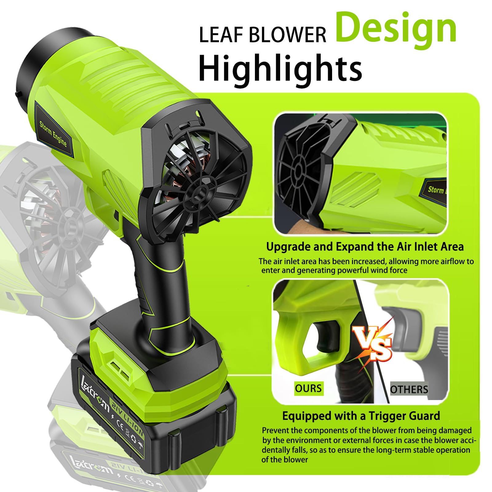 Latrcm versatile garden cleaning in compact setup.