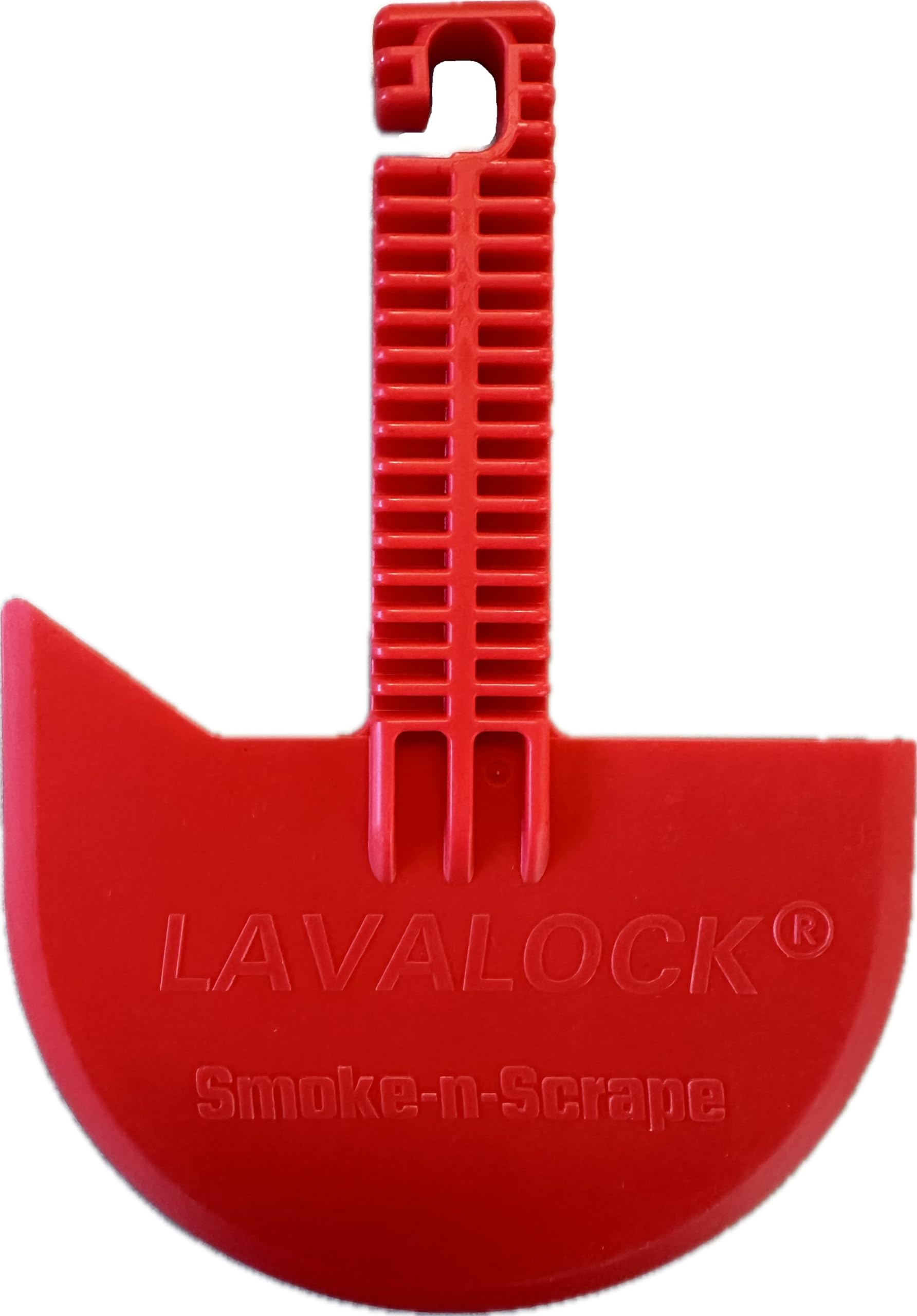 LavaLock Smok-n-Scrape red finish adds visibility and style.