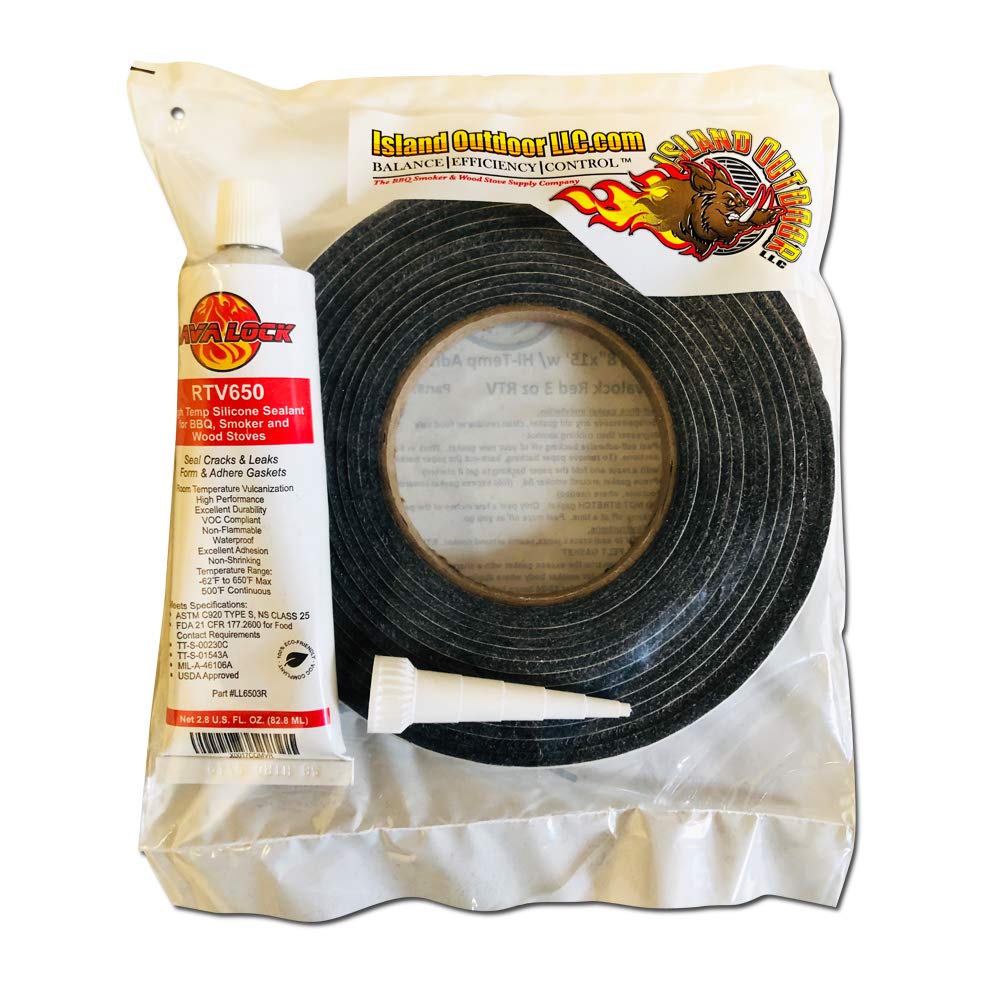 LavaLock 15-foot gasket roll suits large grills and smokers.