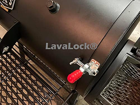 Replaces OEM latch kit with durable LavaLock two-latch pack