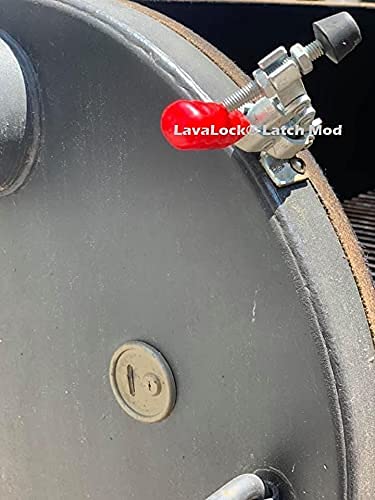 Warped lid corrected with LavaLock clamps retrofit on smoker