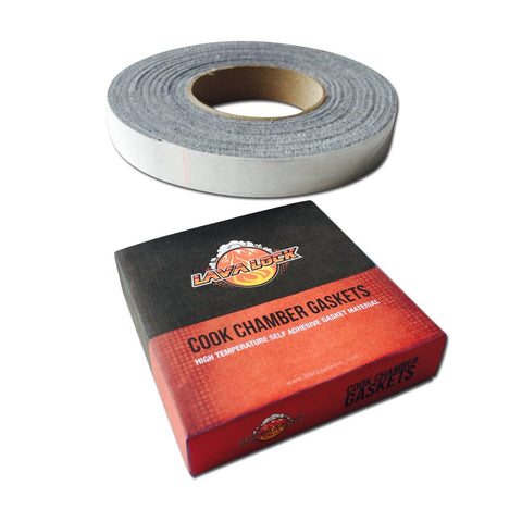 LavaLock Nomex gasket kit for Big Green Egg lid top seals for high heat.