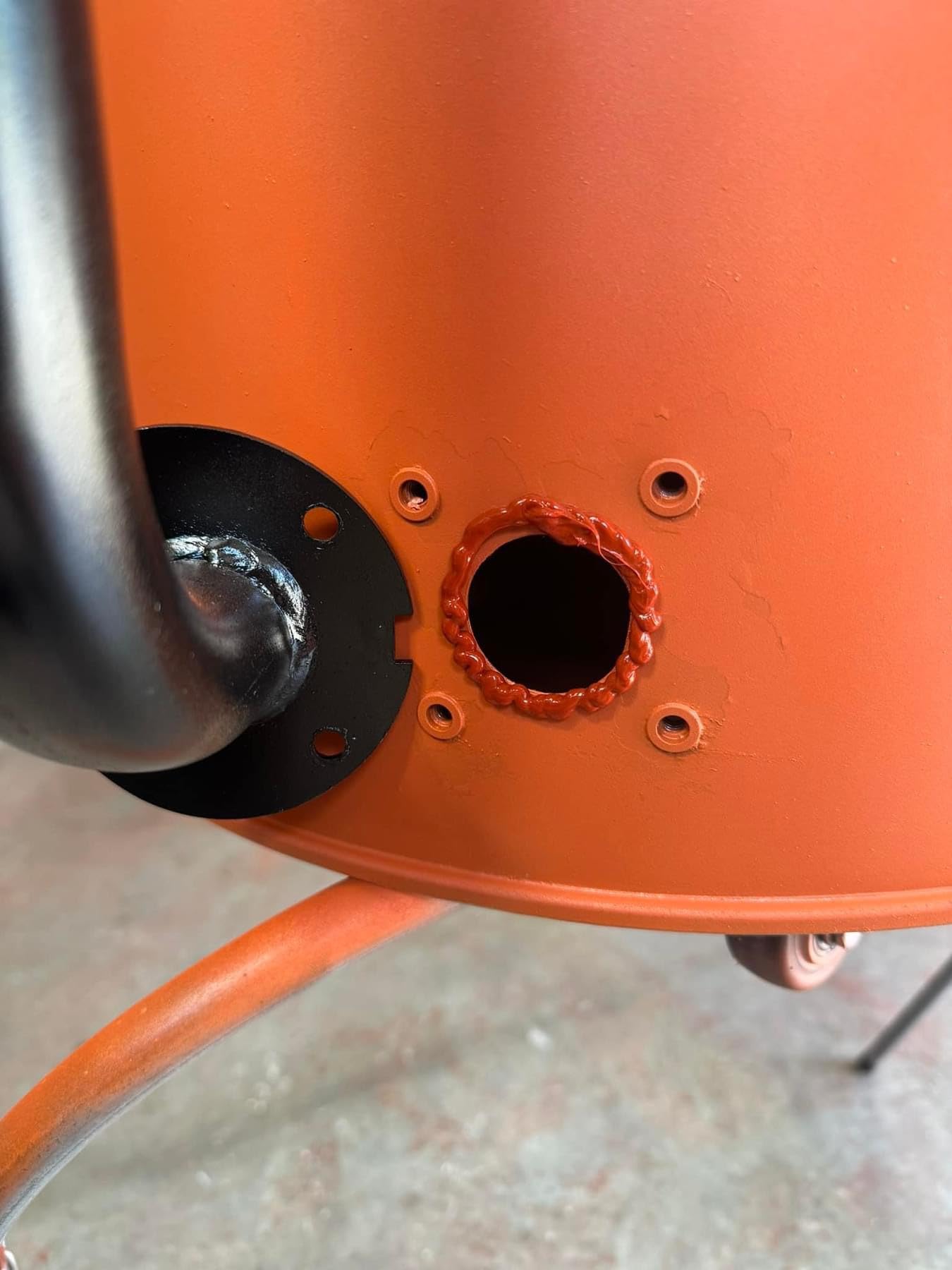 LavaLock RTV 650F used on a wood stove vent pipe for weather-tight seals.