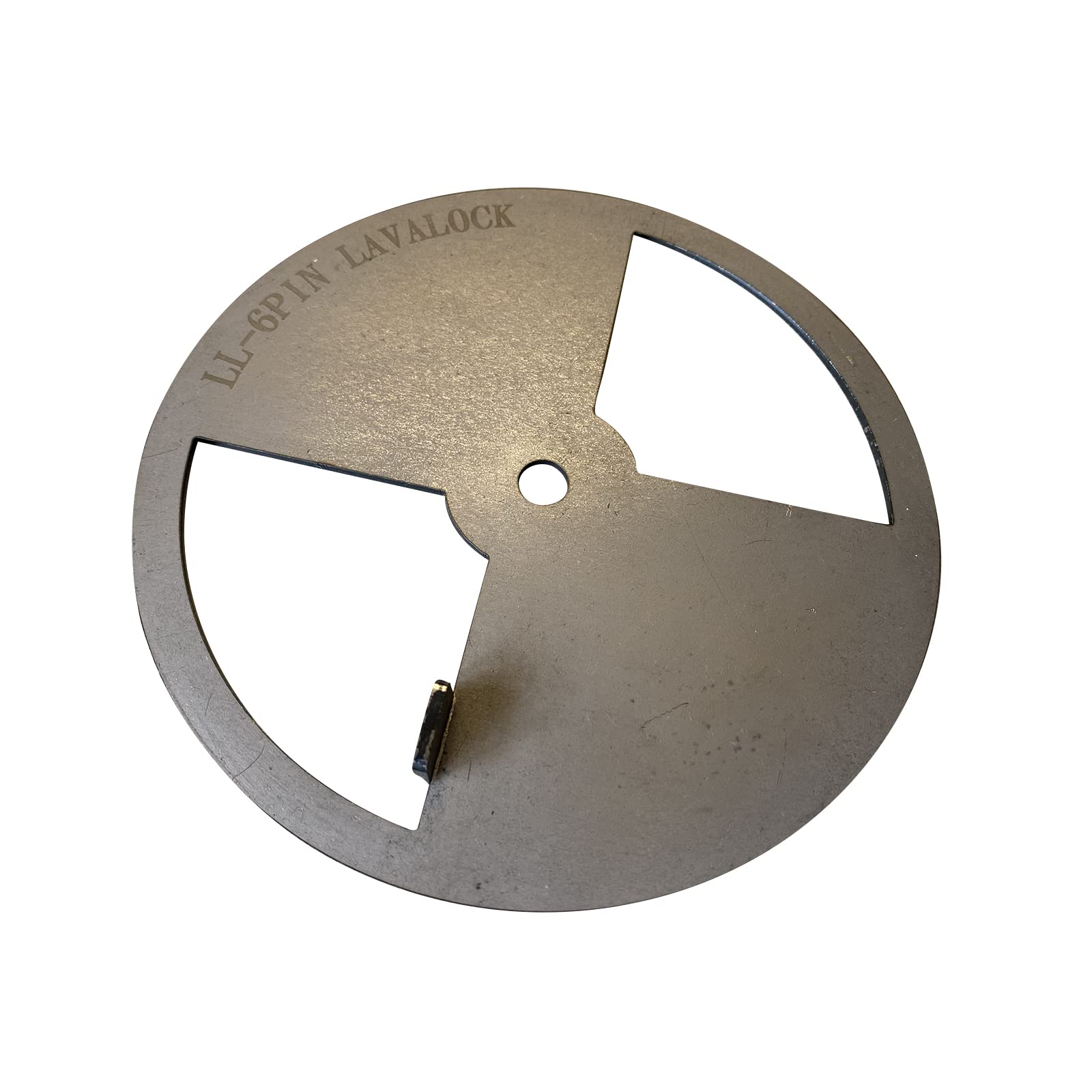 LavaLock smoker pinwheel damper 12-inch ensures airflow on big smokers.