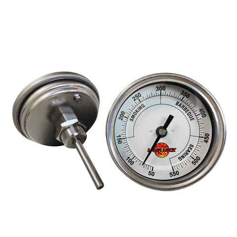 LavaLock stainless steel body resists heat and wear