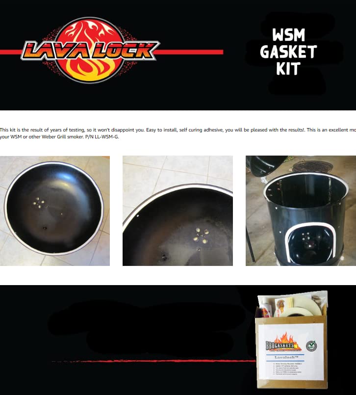 LavaLock kit components display multiple gaskets for precise heat control