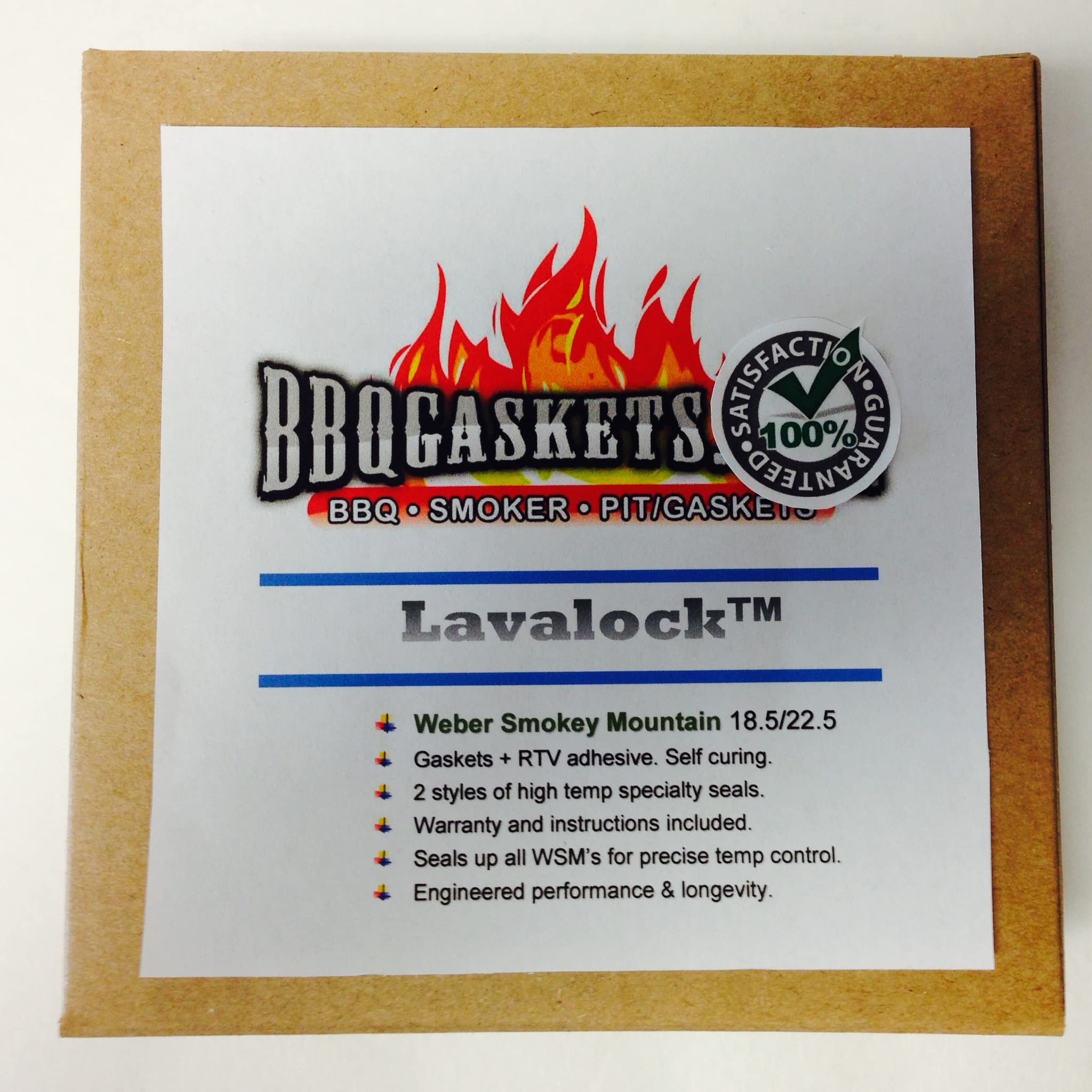 LavaLock gasket kit on heat seal close-up highlights durable Nomex-compatible seal