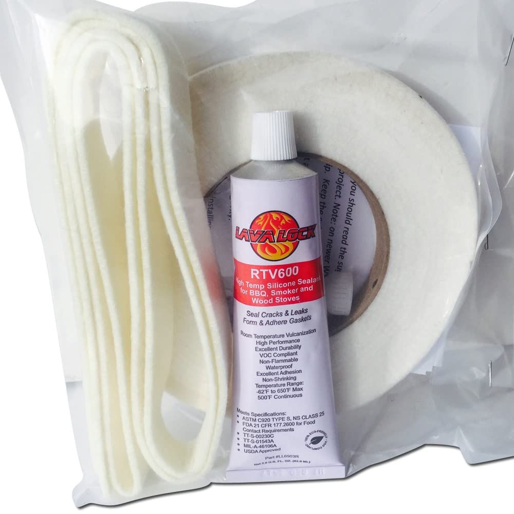 LavaLock WSM gasket kit instruction sheet demonstrates straightforward installation
