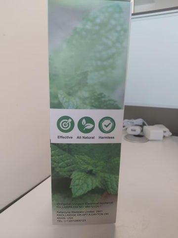 LAVANOVA Fresh peppermint scent for a cleaner space.