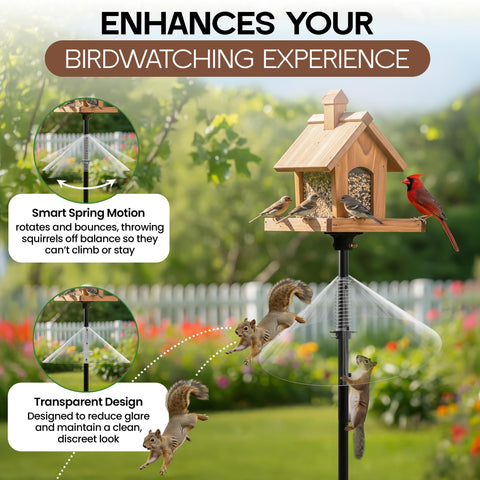 LAVDI PP-material baffle, durable and crack-resistant for outdoor use.