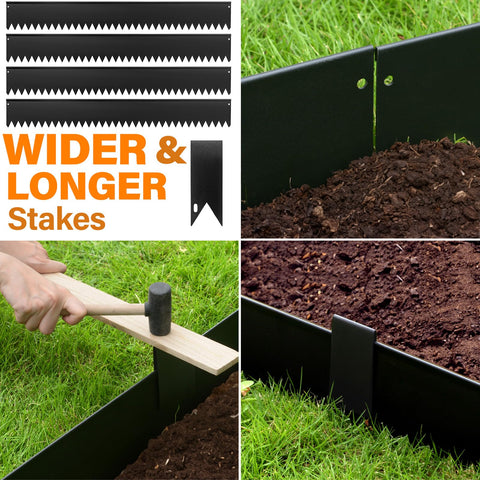 LAVEVE edging demonstrates a seamless edge connection for clean lines.