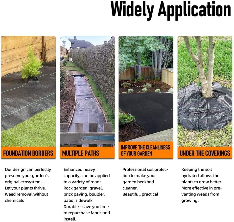LAVEVE multi-path application suits lawns, beds, gravel paths, and sidewalks.