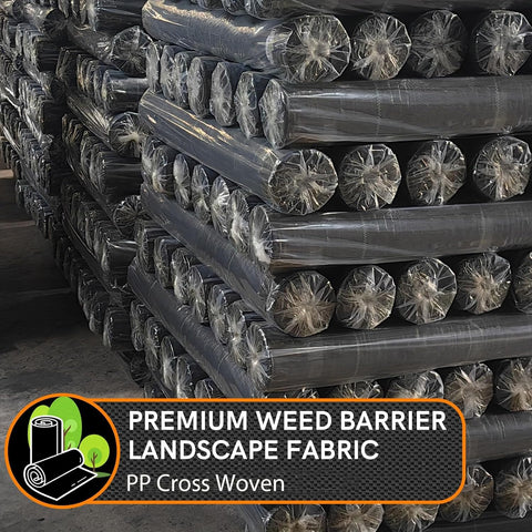 LAVEVE multi-purpose weed barrier suitable for beds, lawns, gravel, and paths.