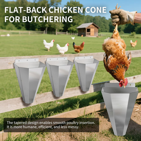 LavviTech stainless-steel cone close-up emphasizing rust-resistant, durable surface.