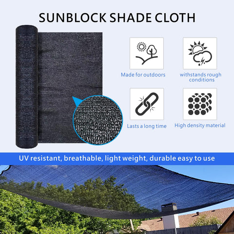 Lawcephun shade cloth cools the surrounding air and soil.