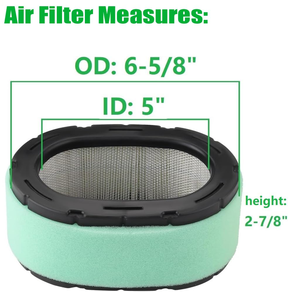 Dylawnio air filter detail showing filtration media and fit.