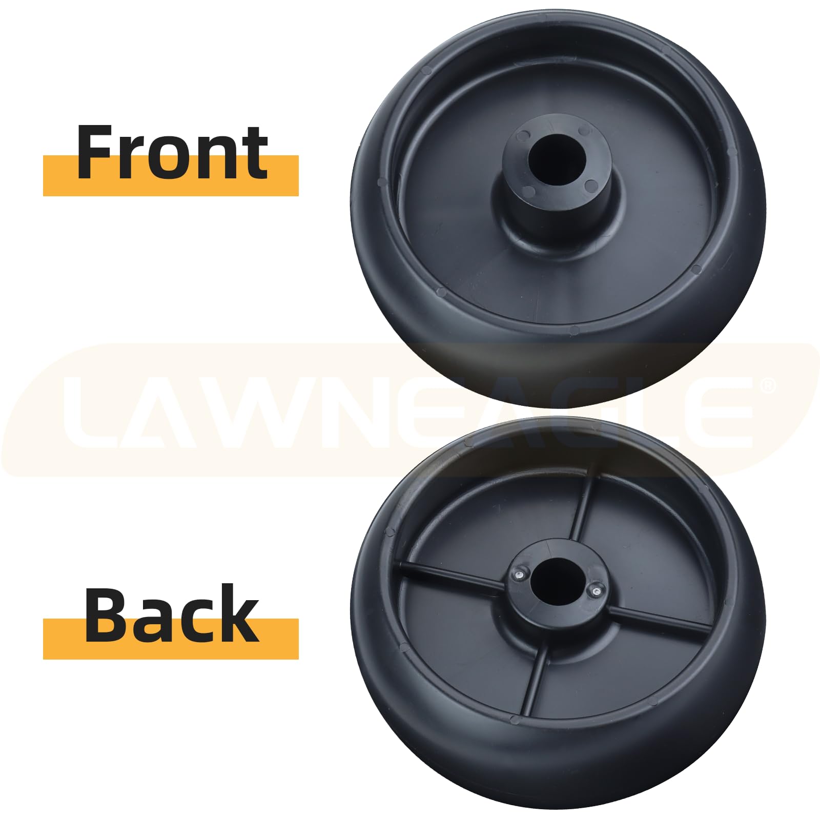 Lawneagle packaging featuring GX10168 deck wheels