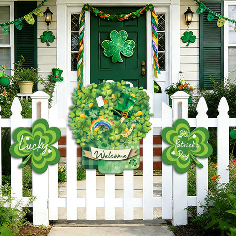 LawnIdyll vibrant green tones enhance Irish-themed outdoor spaces.