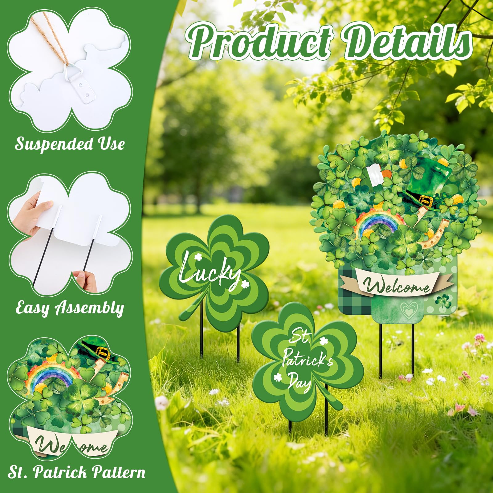 LawnIdyll easy-assembly signs enable quick seasonal setup.