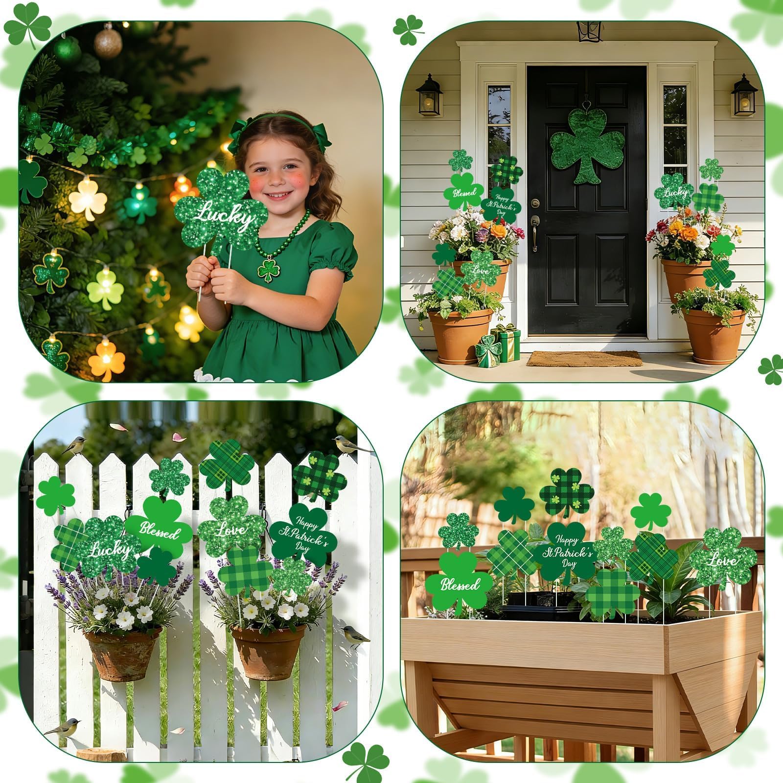 Easy assembly by inserting stakes for quick seasonal decorating with LawnIdyll