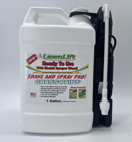 LawnLift mess-free application minimizes waste and cleanup