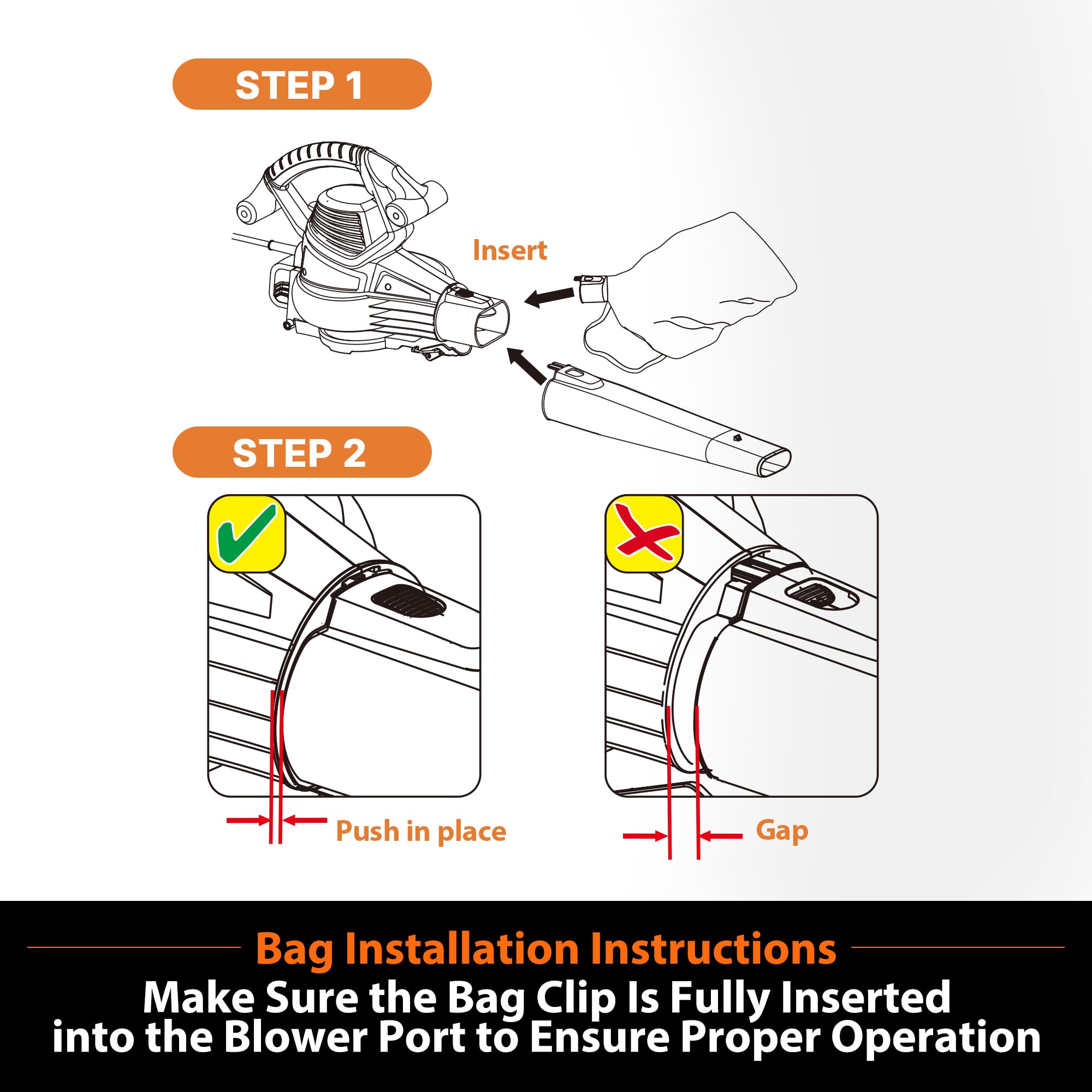 LawnMaster BV1210 metal impeller delivers durable mulching.