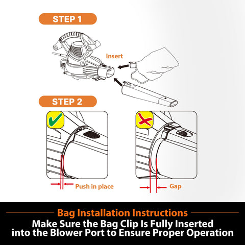 LawnMaster BV1210 metal impeller delivers durable mulching.