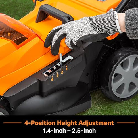 LawnMaster CLMF4815E 15-inch deck for efficient edge mowing