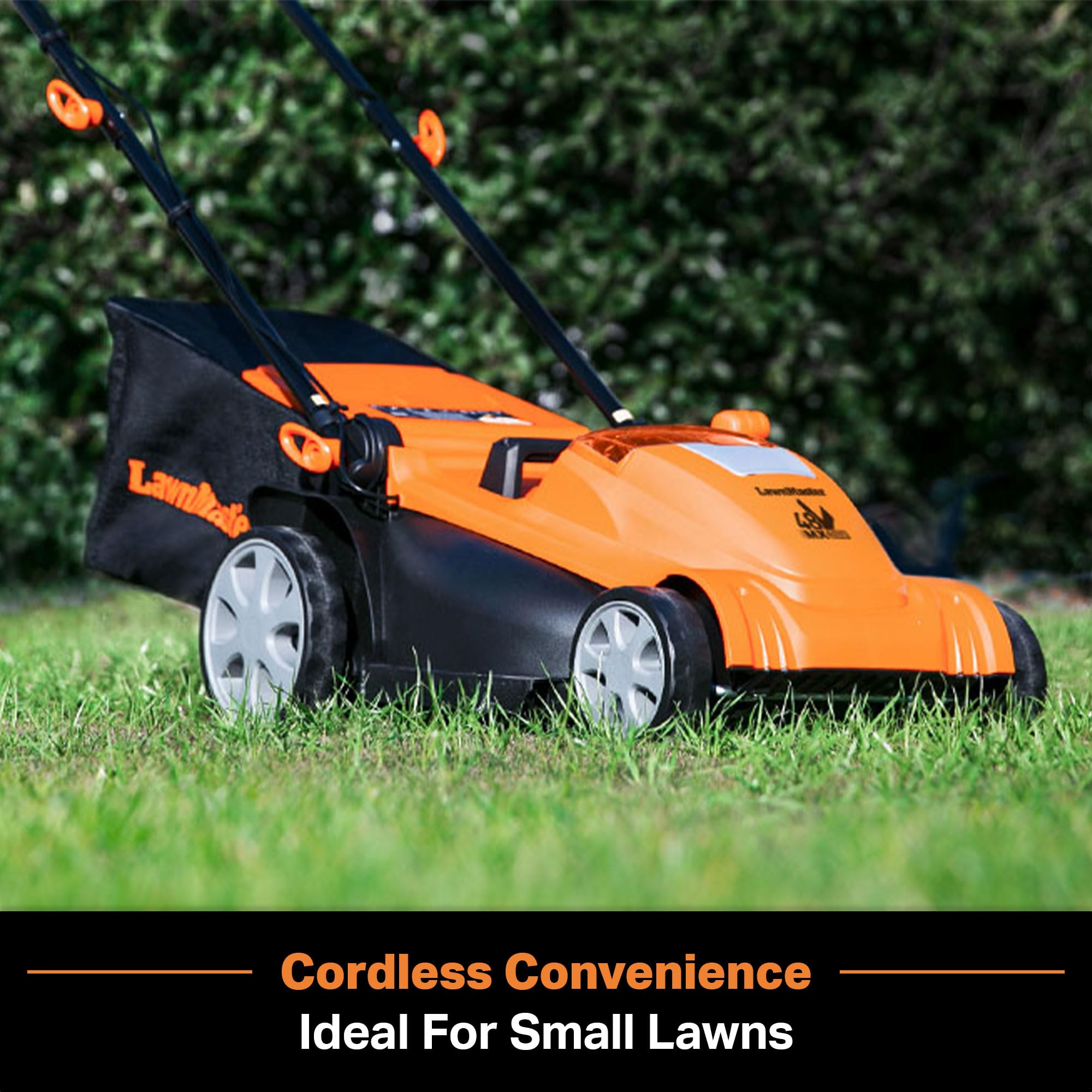 LawnMaster CLMF4815E height adjustment for precise cuts