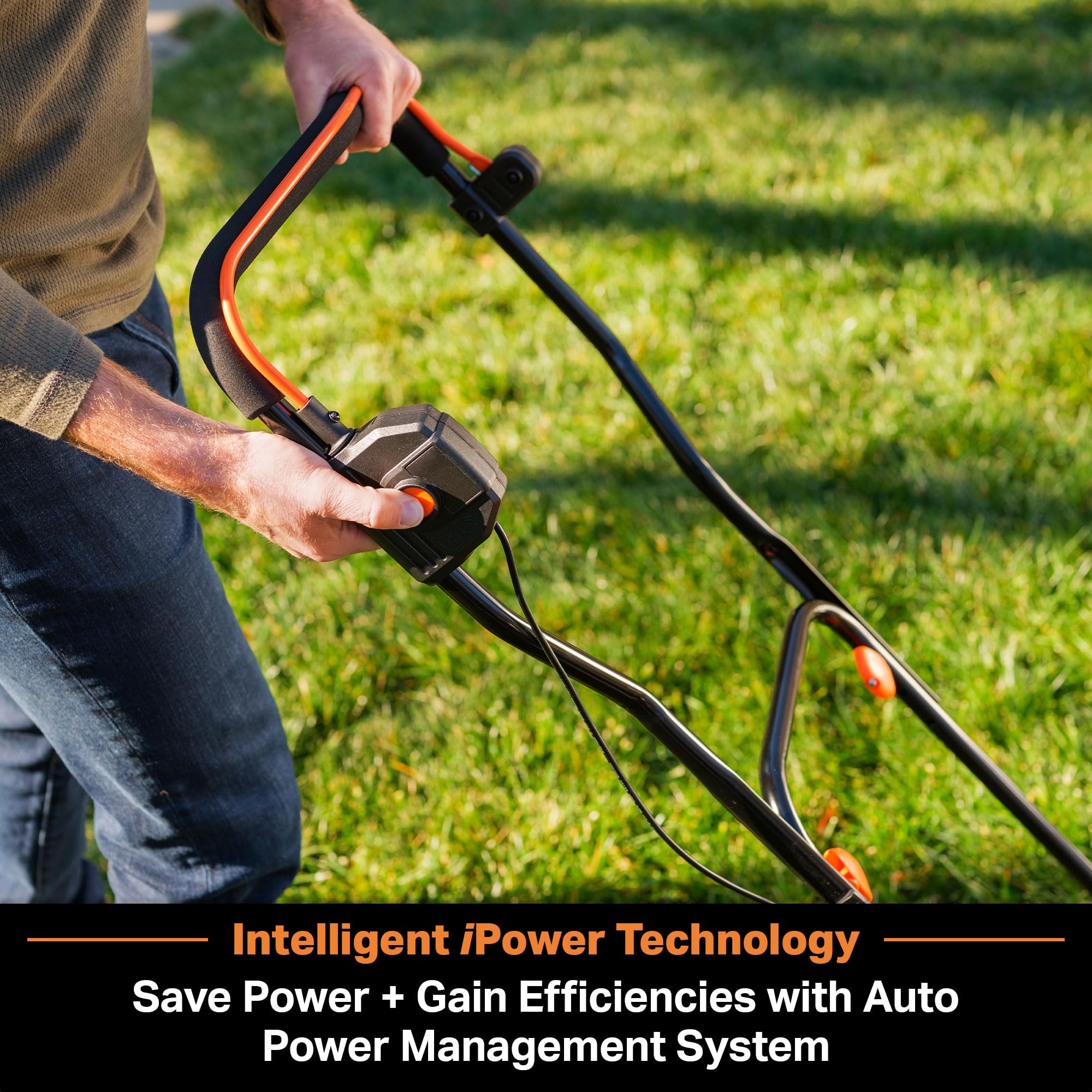 LawnMaster CLMF4819X battery pack two extends mowing runtime.