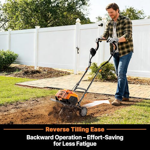 LawnMaster emissions-free operation for cleaner yard work