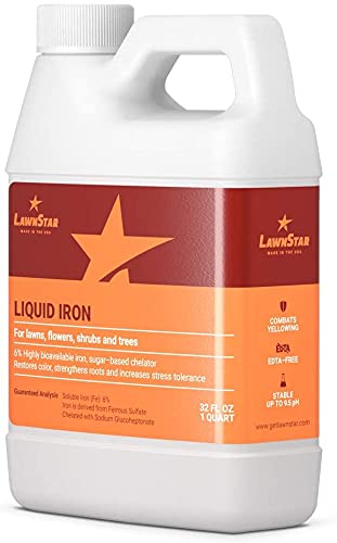 LawnStar Liquid Iron for flowers and ornamentals delivers steady growth and vibrant leaves