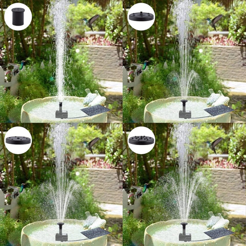 LAWOHO water spray styles creating charming patterns in outdoor spaces