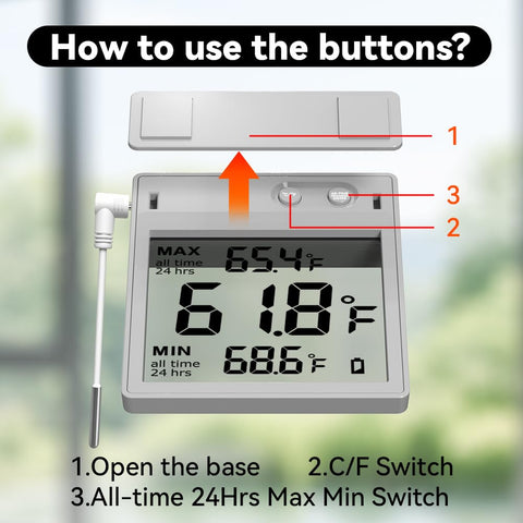 Laxmara max-min temperature records display for quick daily extremes.