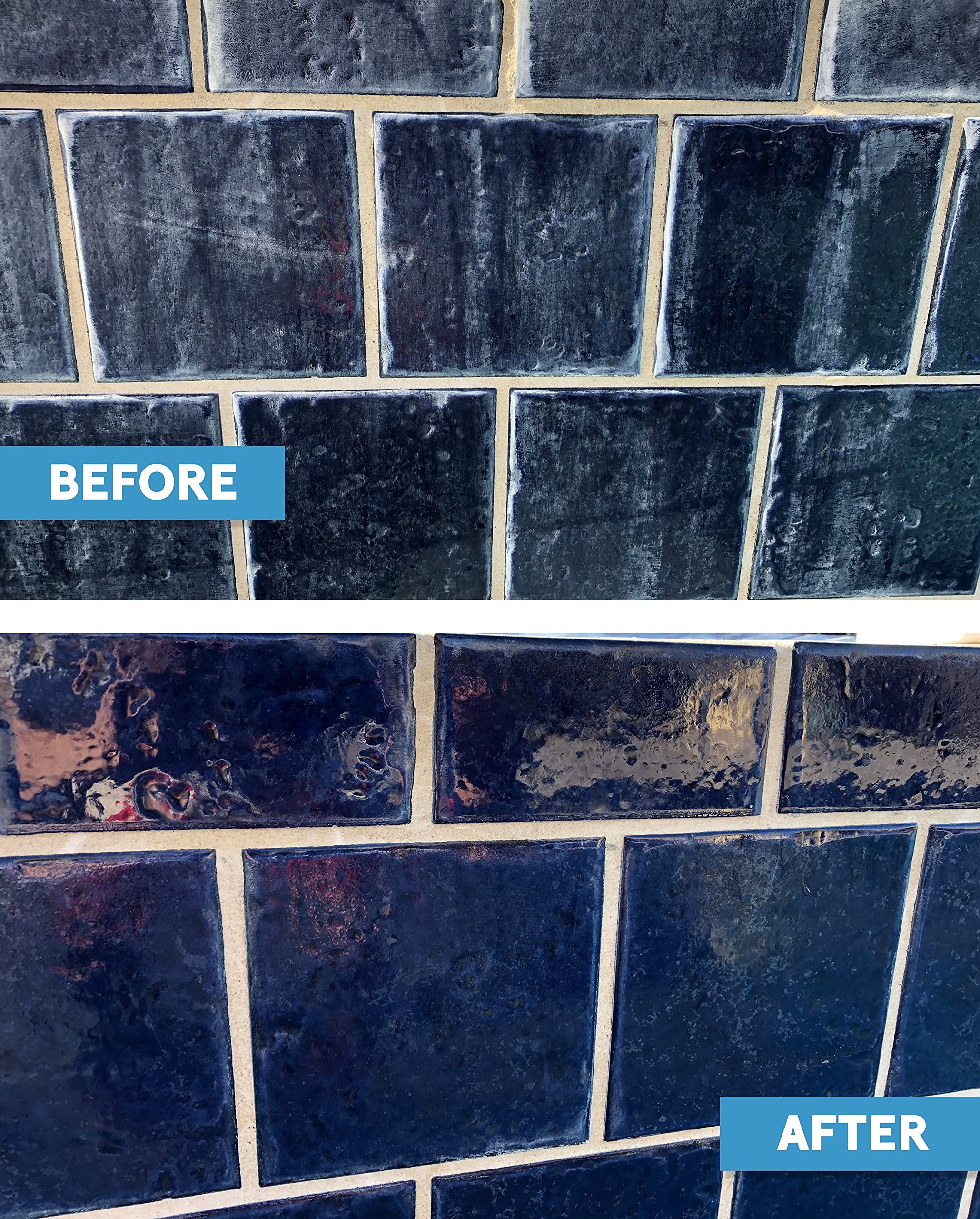 LayorCare Heavy Calcium Releaser cleans natural stone surfaces effectively.