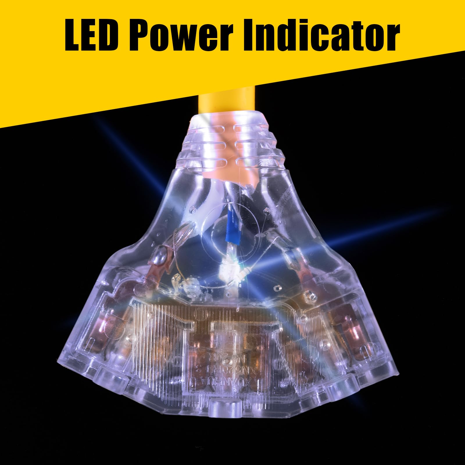 LAZMUMI 10-gauge heavy-duty cord built for durability and higher wattage