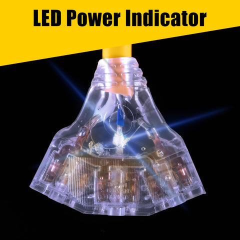 LAZMUMI 10-gauge heavy-duty cord built for durability and higher wattage