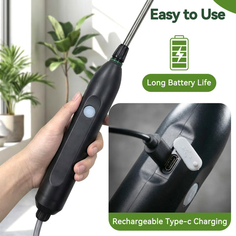 Lazukes built-in electric pump delivers steady water flow with one‑touch control.