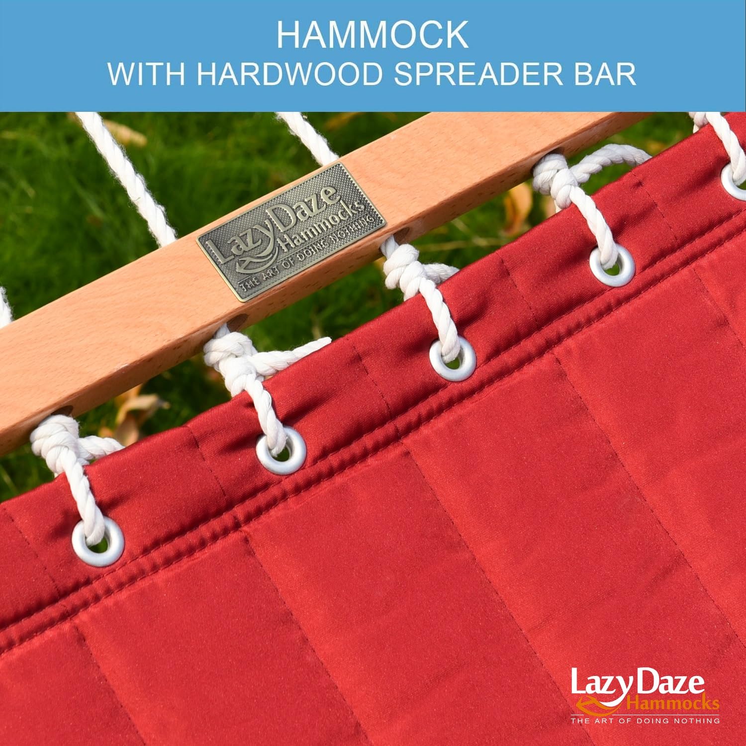 Lazy Daze Hammocks compatible with 13–15 ft stands or tree mounting
