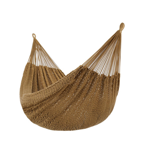 Lazy Daze Mayan hammock bed area: spacious 78 by 60 inches for two people