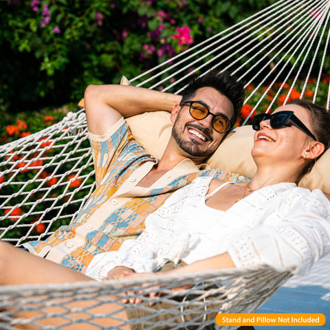 Lazy Daze Hammocks outdoor patio setting highlighting comfort and relaxation