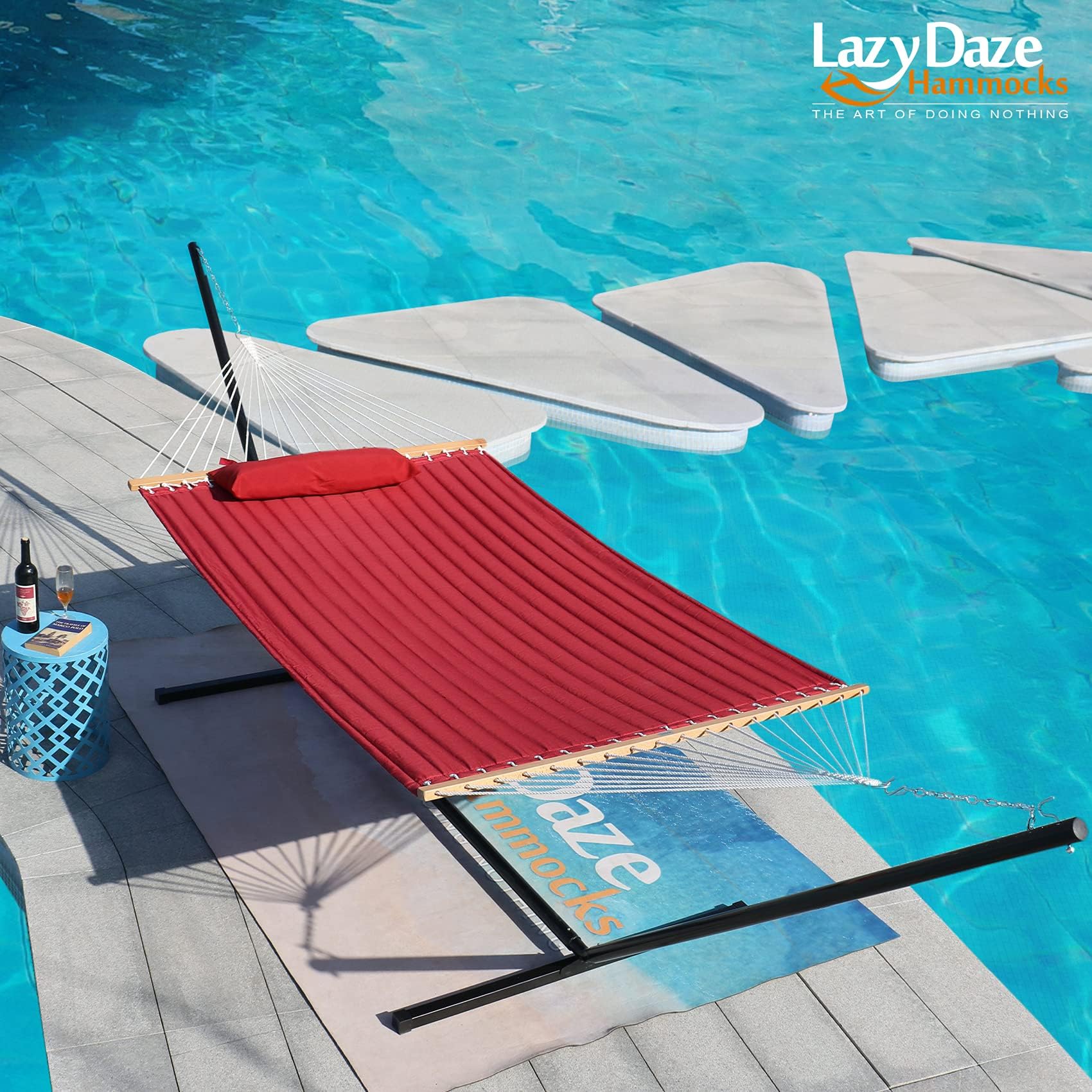 Lazy Daze Hammocks two-person design invites shared outdoor lounging