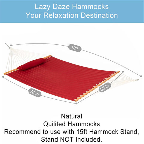 Lazy Daze Hammocks weather-resistant hardware withstands sun and rain