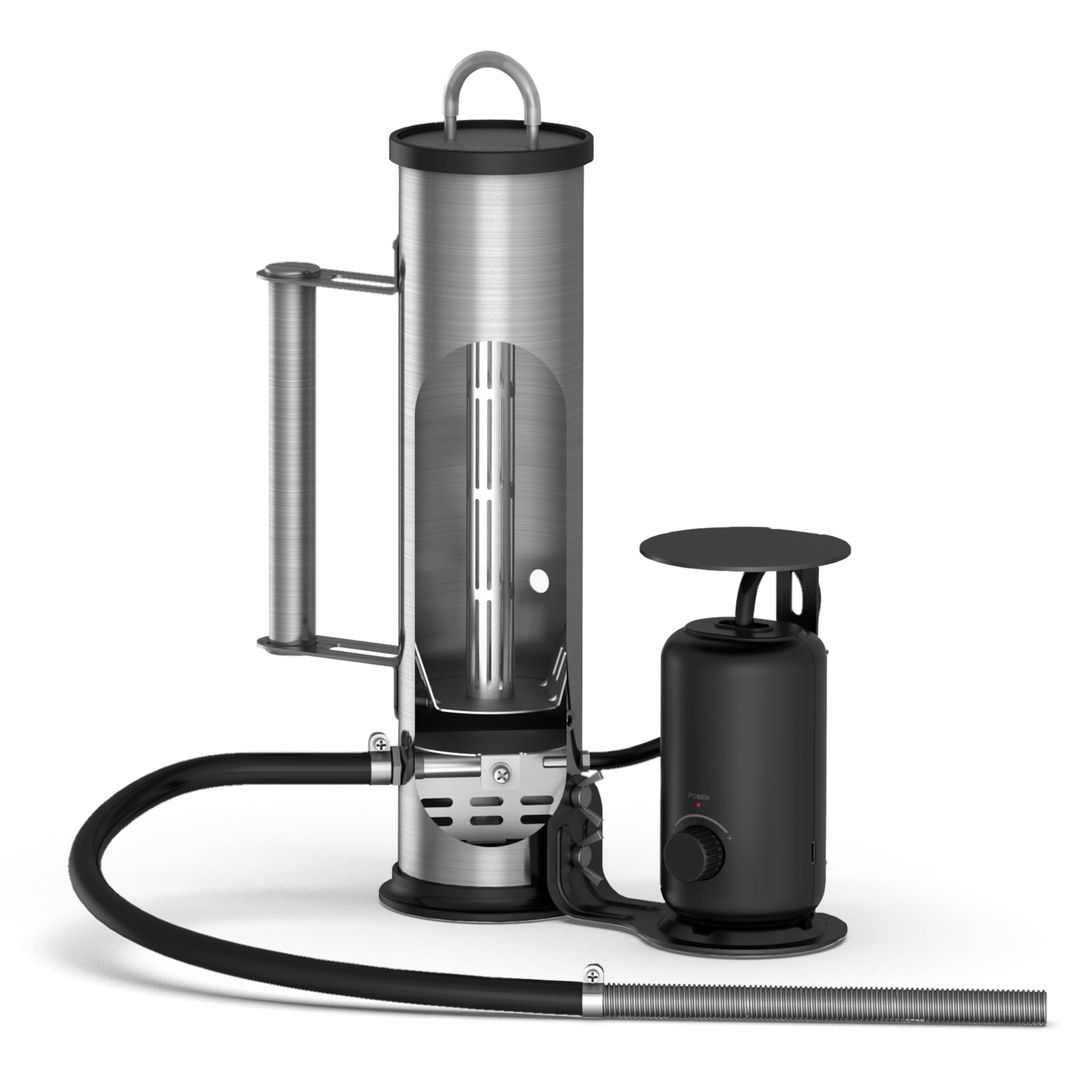 LAZYFOX smoke generator pellet-tube enables versatile backyard smoking and flavor customization.