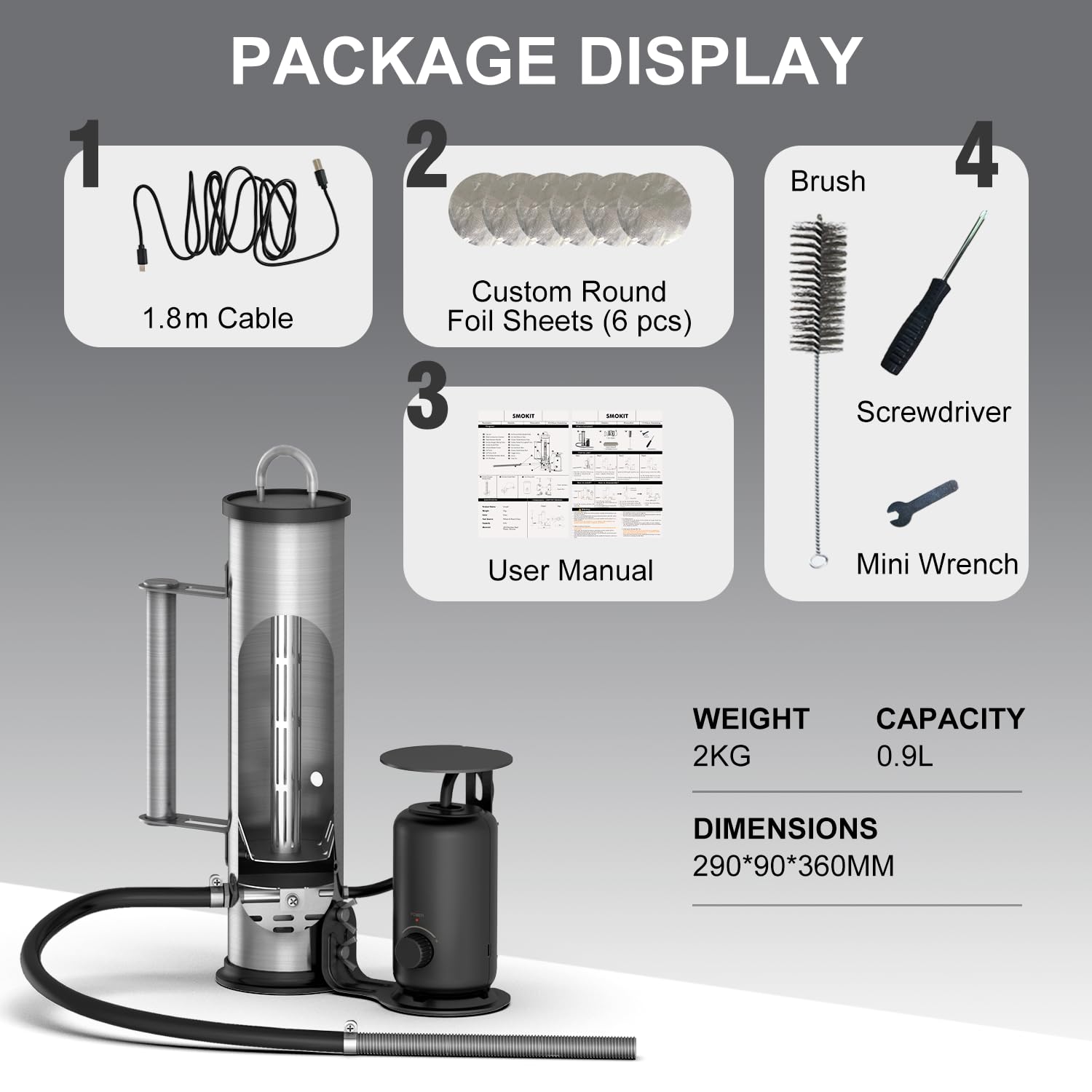 LAZYFOX wood chips or pellets option supports varied smoke profiles.